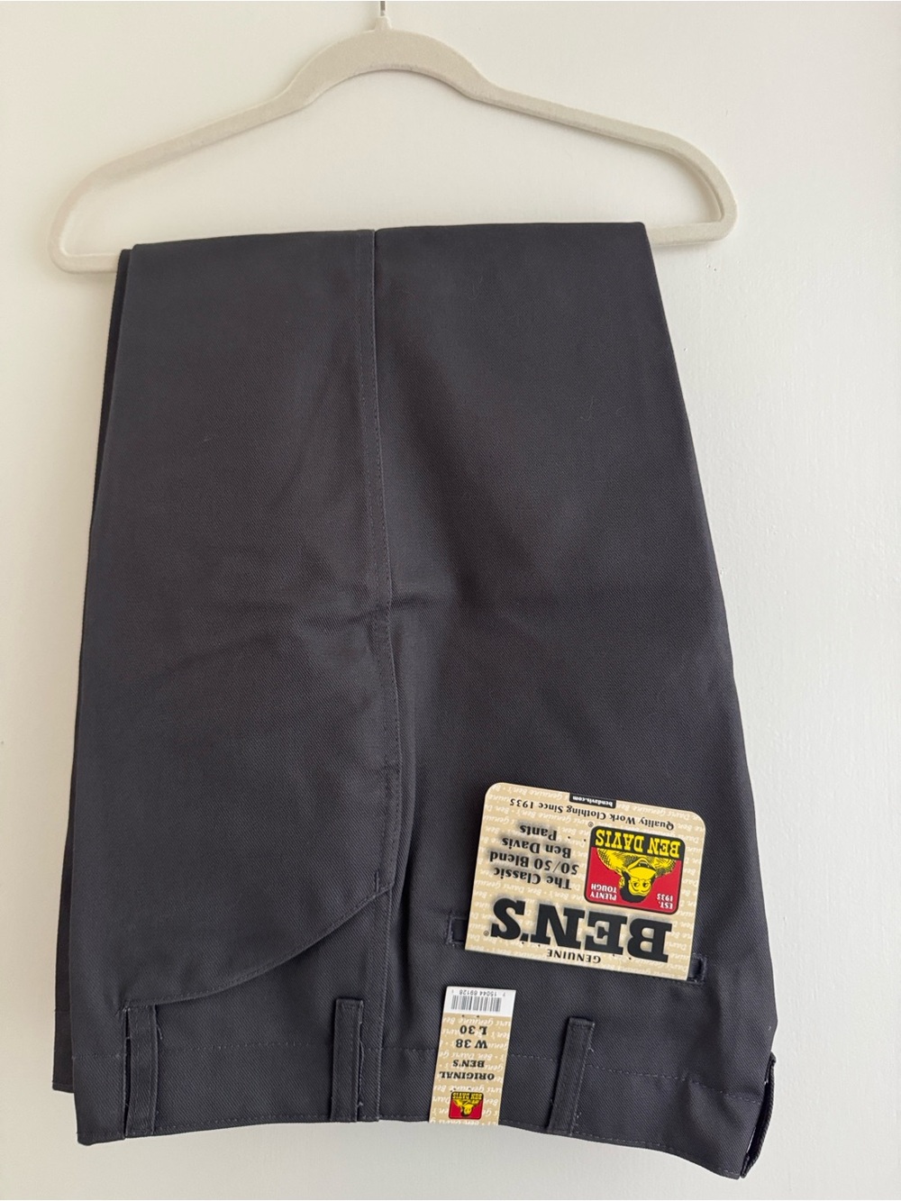 Ben Davis Charcoal Work Pants NWT
